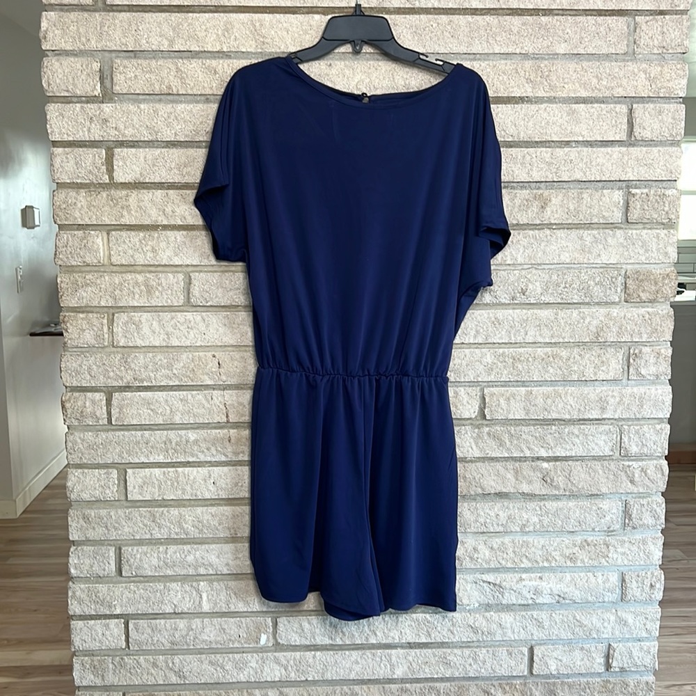 Shein navy blue romper